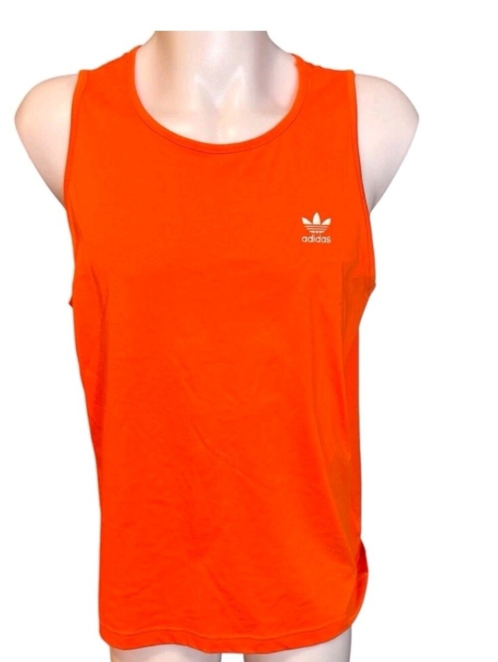 adidas Vibrant Orange Athletic Tank Small NWT